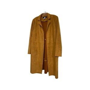 Marc New York by Andrew Marc long line duster style open front cardigan  size S